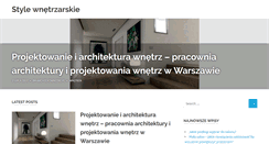 Desktop Screenshot of jm-architektwnetrz.pl